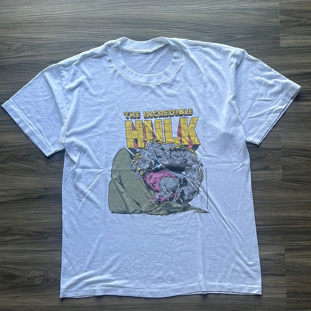 Vintage 1988 The Incredible Hulk Marvel Tee